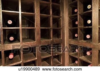 Stock Photograph - wine cellar shelving 
for wine bottles. 
fotosearch - search 
stock photos, 
pictures, images, 
and photo clipart