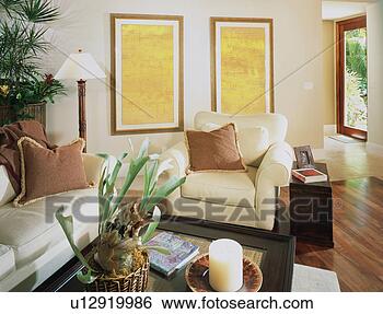 Stock Photo - contemporary living 
room in coastal 
home. fotosearch 
- search stock 
photos, pictures, 
images, and photo 
clipart
