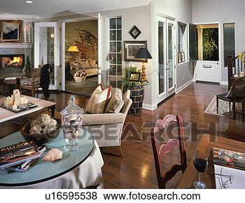 Stock Photo - contemporary living 
room in coastal 
home. fotosearch 
- search stock 
photos, pictures, 
images, and photo 
clipart
