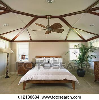 Stock Photo - contemporary master 
bedroom in coastal 
home. fotosearch 
- search stock 
photos, pictures, 
images, and photo 
clipart