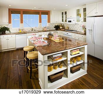 Stock Photograph - interior of traditional 
kitchen. fotosearch 
- search stock 
photos, pictures, 
images, and photo 
clipart