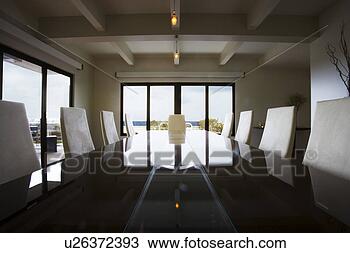 Stock Photo - modern dining 
room with reflective 
table. fotosearch 
- search stock 
photos, pictures, 
images, and photo 
clipart
