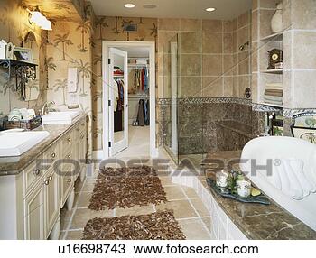 Stock Photo - traditional master 
bathroom. fotosearch 
- search stock 
photos, pictures, 
images, and photo 
clipart
