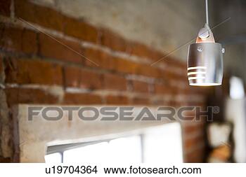 Stock Photo - detail of modern 
hanging light. 
fotosearch - search 
stock photos, 
pictures, images, 
and photo clipart
