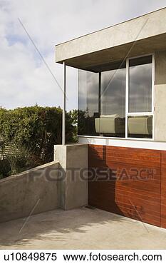 Stock Image - exterior details 
of contemporary 
home. fotosearch 
- search stock 
photos, pictures, 
images, and photo 
clipart