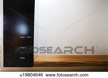 Stock Photo - modern cabinet 
and wood bench. 
fotosearch - search 
stock photos, 
pictures, images, 
and photo clipart
