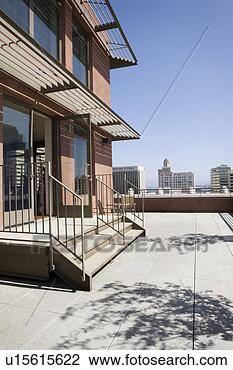 Stock Photo - modern overhang 
with view of cityscape. 
fotosearch - search 
stock photos, 
pictures, images, 
and photo clipart