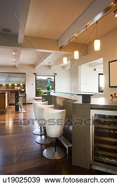 Stock Photograph - modern wet bar 
with raised glass 
countertop. fotosearch 
- search stock 
photos, pictures, 
images, and photo 
clipart