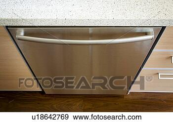 Stock Photograph - stainless steel 
dishwasher. fotosearch 
- search stock 
photos, pictures, 
images, and photo 
clipart