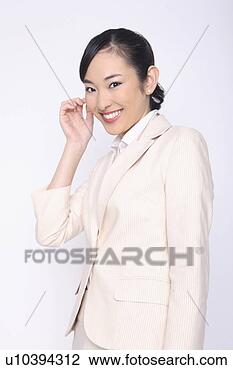 Stock Photo - portrait of business 
lady. fotosearch 
- search stock 
photos, pictures, 
images, and photo 
clipart