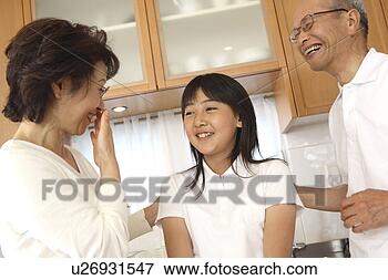 Picture - old couple and 
granddaughter. 
fotosearch - search 
stock photos, 
pictures, images, 
and photo clipart
