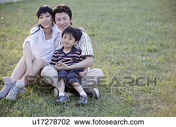 Stock Photo - a portrait of 
family. fotosearch 
- search stock 
photos, pictures, 
images, and photo 
clipart