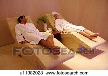 Stock Photo - a couple relaxing 
at a spa  together. 
fotosearch - search 
stock photos, 
pictures, images, 
and photo clipart
