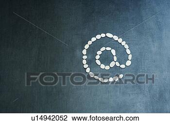 Stock Photo - close-up of an 
'at' symbol. fotosearch 
- search stock 
photos, pictures, 
images, and photo 
clipart