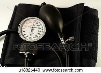 Stock Photography - blood pressure 
checking instrument 
and sleeve. fotosearch 
- search stock 
photos, pictures, 
images, and photo 
clipart
