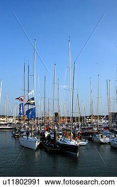 Stock Photography - boats in harbour. 
fotosearch - search 
stock photos, 
pictures, images, 
and photo clipart