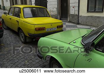 Stock Photography - cars parked in 
the street. fotosearch 
- search stock 
photos, pictures, 
images, and photo 
clipart