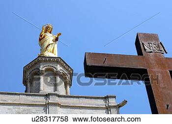 Stock Photo - cathedrale notre 
dame des doms 
at avignon. fotosearch 
- search stock 
photos, pictures, 
images, and photo 
clipart