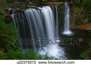 Stock Photo - hoggs falls on 
the boyne river 
in the fall side 
view. fotosearch 
- search stock 
photos, pictures, 
images, and photo 
clipart
