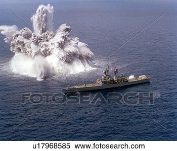 Stock Image - battleship,  boat, 
 detonate,  explosion, 
 explosive,  guided 
missile. fotosearch 
- search stock 
photos, pictures, 
images, and photo 
clipart