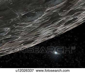 Picture - artist's conception 
of a kuiper belt 
object. fotosearch 
- search stock 
photos, pictures, 
images, and photo 
clipart