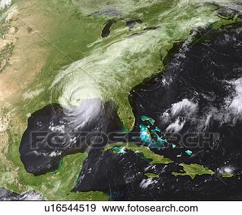 Stock Photograph - hurricane katrina 
moved ashore over 
southeast louisiana 
and southern. 
fotosearch - search 
stock photos, 
pictures, images, 
and photo clipart