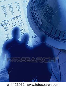 Stock Photo - three men with 
image of financial 
press and us banknote, 
 cg. fotosearch 
- search stock 
photos, pictures, 
images, and photo 
clipart