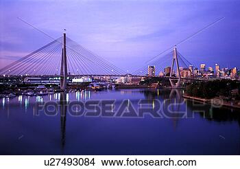 Stock Photo - glebe point bridge 
in sydney. fotosearch 
- search stock 
photos, pictures, 
images, and photo 
clipart