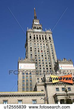 Stock Photograph - palace of culture 
and science in 
warsaw. fotosearch 
- search stock 
photos, pictures, 
images, and photo 
clipart