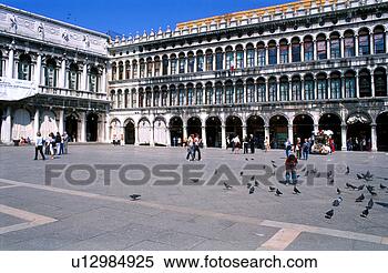 Stock Image - san marco square, 
venice, italy. 
fotosearch - search 
stock photos, 
pictures, images, 
and photo clipart
