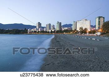 Stock Photo - english bay and 
west end. fotosearch 
- search stock 
photos, pictures, 
images, and photo 
clipart