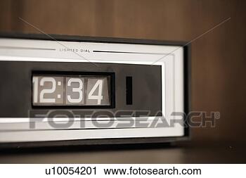 Stock Photography - retro clock set 
for 12:34. fotosearch 
- search stock 
photos, pictures, 
images, and photo 
clipart