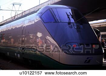 Picture - high speed rail, 
rome terminal, 
italy. fotosearch 
- search stock 
photos, pictures, 
images, and photo 
clipart