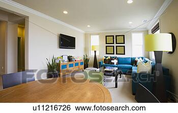 Stock Photo - contemporary living 
space with natural 
light. fotosearch 
- search stock 
photos, pictures, 
images, and photo 
clipart