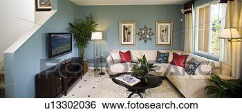 Stock Photo - interior of contemporary 
living room. fotosearch 
- search stock 
photos, pictures, 
images, and photo 
clipart