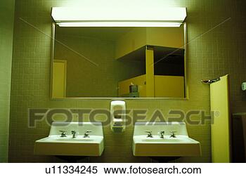 Stock Image - public bathroom. 
fotosearch - search 
stock photos, 
pictures, images, 
and photo clipart
