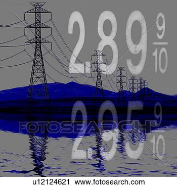 Stock Photography - energy and resources 
composite power 
transmission lines 
and towers. fotosearch 
- search stock 
photos, pictures, 
images, and photo 
clipart