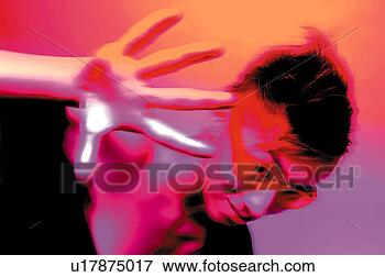 Picture - young adult man 
posing, photography, 
cg, side view, 
toned image. fotosearch 
- search stock 
photos, pictures, 
images, and photo 
clipart
