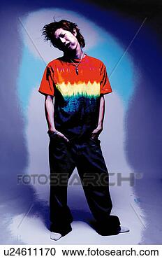 Stock Photography - young adult man 
posing, photography, 
cg, front view, 
toned image. fotosearch 
- search stock 
photos, pictures, 
images, and photo 
clipart