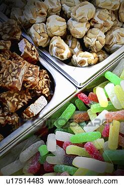 Stock Photo - beige, brown, 
calories, candy, 
close, close-up. 
fotosearch - search 
stock photos, 
pictures, images, 
and photo clipart