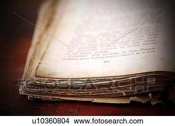 Stock Photo - destroyed, book, 
decay, czech, 
close, detail, 
antique. fotosearch 
- search stock 
photos, pictures, 
images, and photo 
clipart