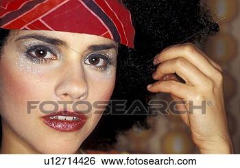Stock Photo - locken, 70s, adults, 
afro. fotosearch 
- search stock 
photos, pictures, 
images, and photo 
clipart