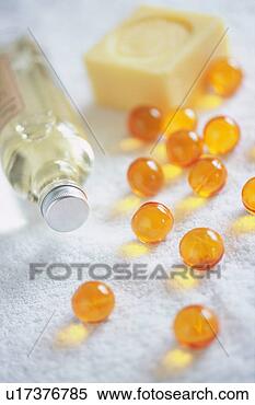Stock Image - bath oil and bath 
beads. fotosearch 
- search stock 
photos, pictures, 
images, and photo 
clipart