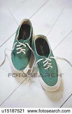 Stock Photography - pair of canvas 
shoes. fotosearch 
- search stock 
photos, pictures, 
images, and photo 
clipart