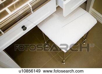 Stock Photograph - detail of powder 
room chair. fotosearch 
- search stock 
photos, pictures, 
images, and photo 
clipart