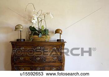 Stock Photo - ornate wood dresser. 
fotosearch - search 
stock photos, 
pictures, images, 
and photo clipart