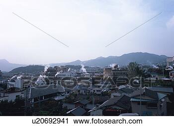 Stock Photography - beppu city, oita 
prefecture, japan. 
fotosearch - search 
stock photos, 
pictures, images, 
and photo clipart