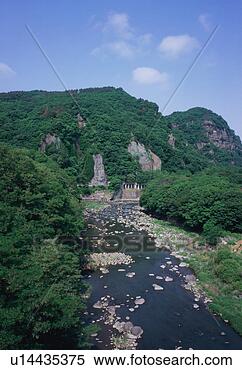 Stock Image - chikuma river. 
fotosearch - search 
stock photos, 
pictures, images, 
and photo clipart