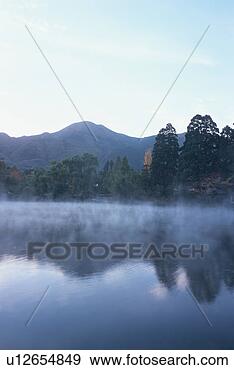 Stock Photograph - lake kinrin, oita 
prefecture, japan. 
fotosearch - search 
stock photos, 
pictures, images, 
and photo clipart