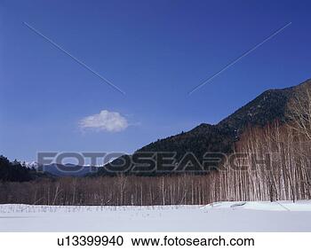 Stock Photography - winter landscape, 
nagano prefecture, 
japan. fotosearch 
- search stock 
photos, pictures, 
images, and photo 
clipart